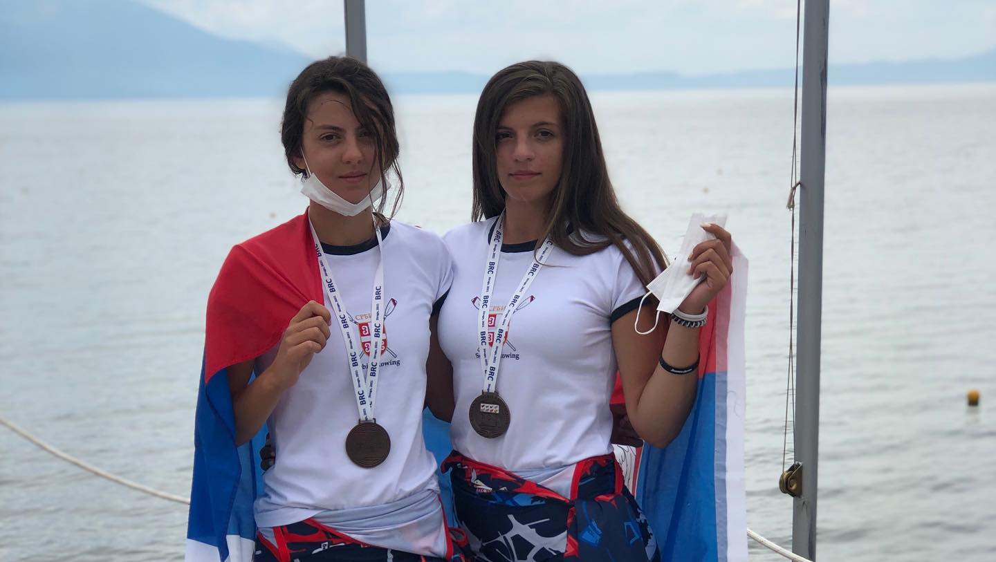 Балканско првенство 2021 — Софија Коцановић и Милка Здјелар